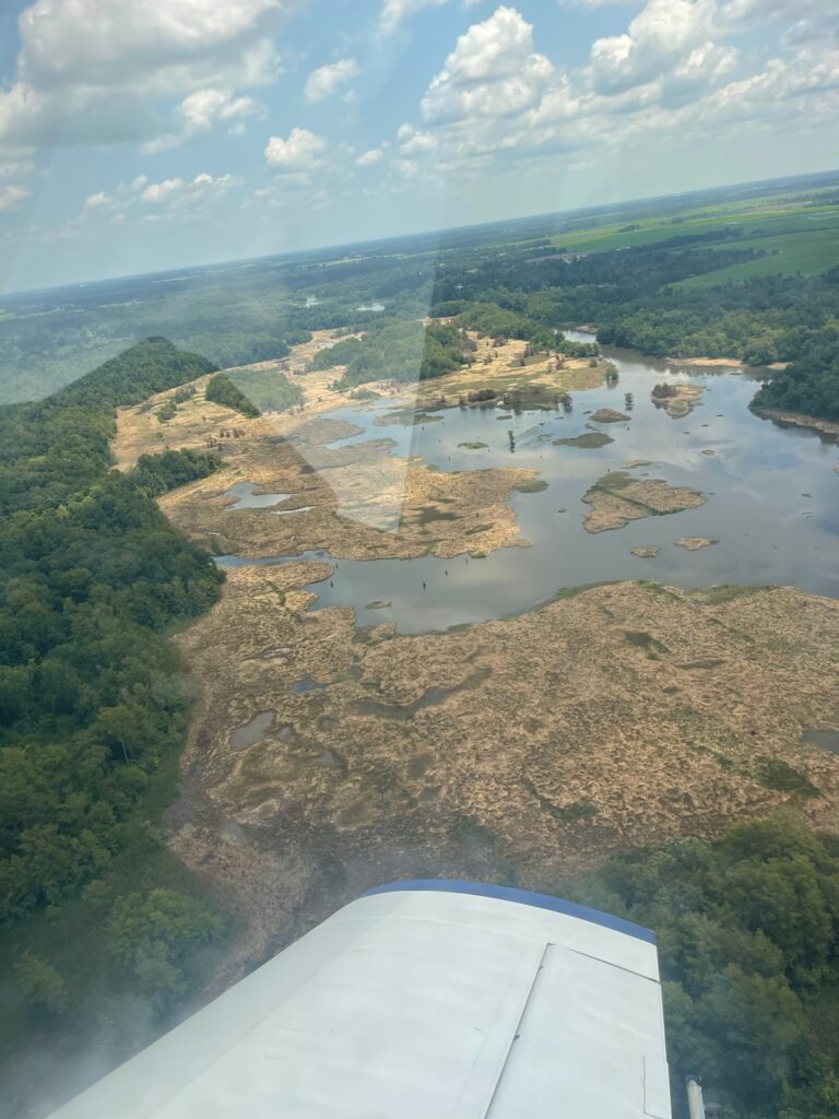 Figure 1-Decatur Lake after treatment